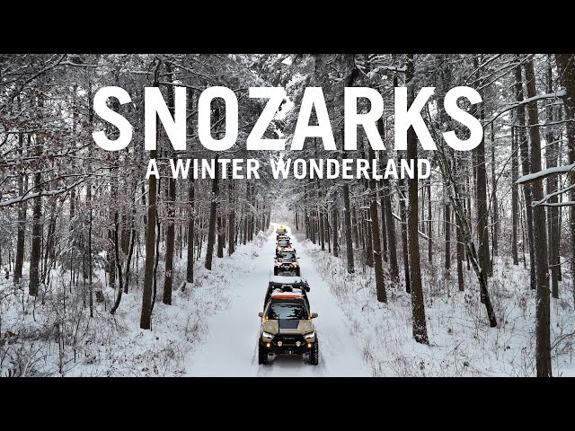 EPIC Snow Camping Adventure - Winter Wonderland in the Ozarks