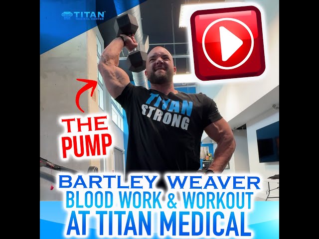 Bartley Weaver’s #Blood Work Visit and #Workout at Titan Medical Center Headquarters!