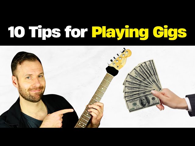 How to Make Money Playing Guitar Gigs (10 Tips)