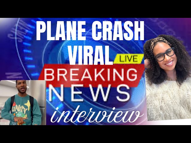 Lil Darryl Goes Viral With This Plane Crash Interview