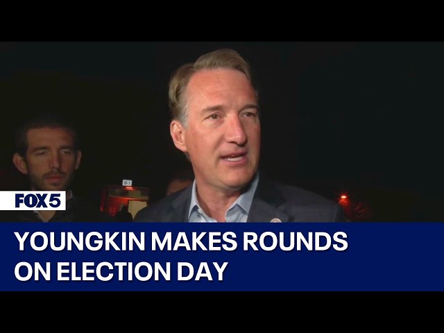 Youngkin makes rounds on Election Day