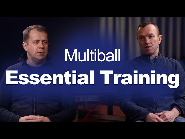 Table Tennis Training Tips | Multiball: Essential Training