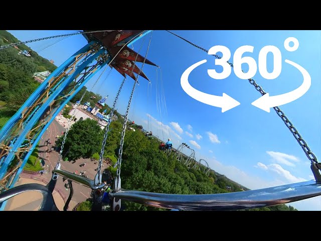 Nachtwacht Flyer - Plopsaland De Panne - 360° Onride POV (2021)