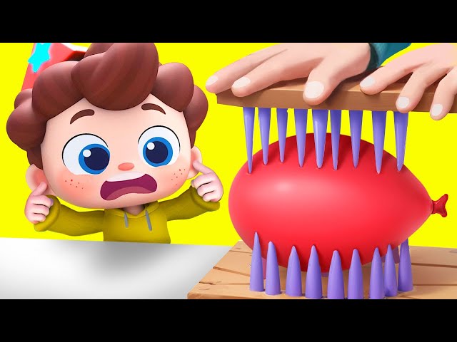 🔴LIVE | Balloon Pop Song | Educational | Learn Science for Kid | Nursery Rhyme & Kids Song | BabyBus