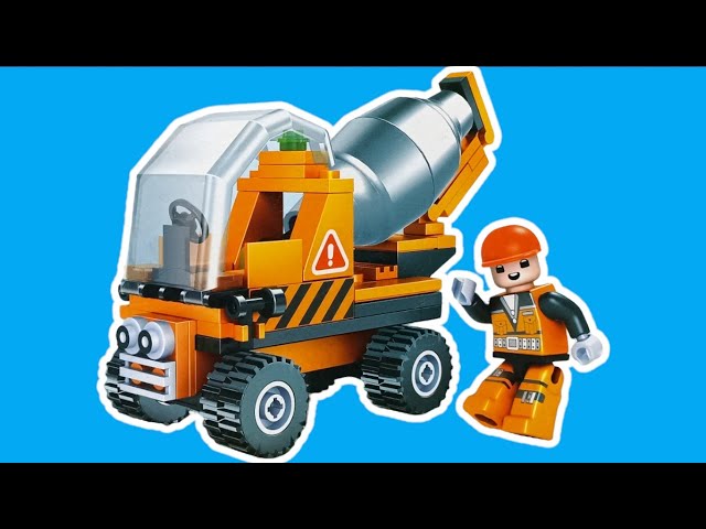 cara membuat cement truck lego star tribe#legostopmotion #lego