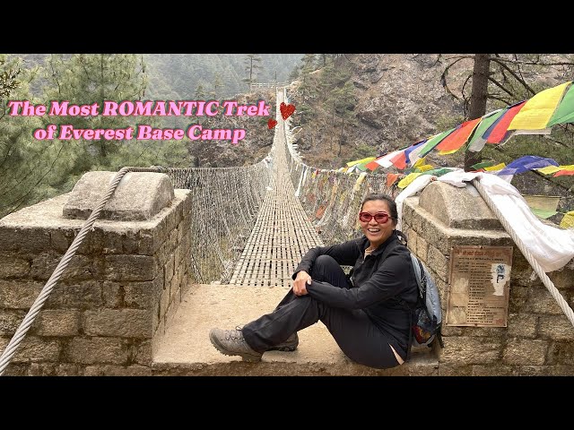 2024 Day 3 of Everest Base Camp Trekking from Phakding to Namche Bazaar! Love is in the Air! 4K