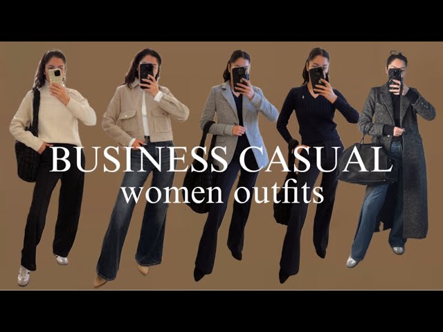 BUSINESS CASUAL WOMEN OUTFIT IDEAS | Office outfits | The Allure Edition