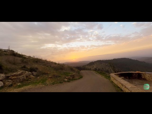 Palestine 360° - Forgotten Palestinian Villages | Mountain Sunset | 8K