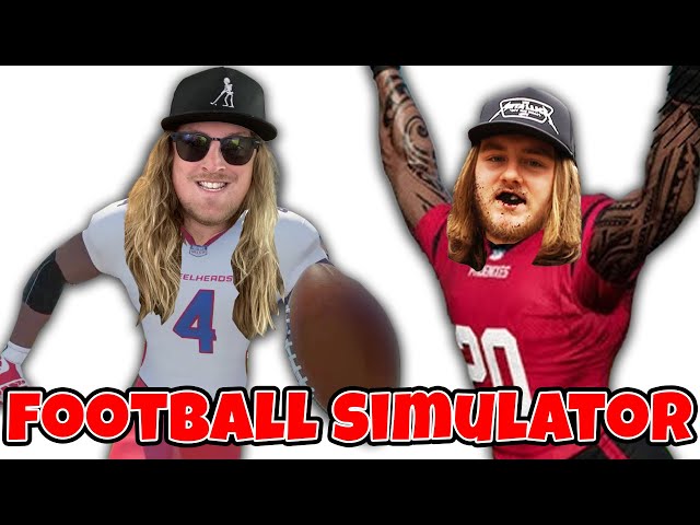 we played FOOTBALL SIMULATOR..