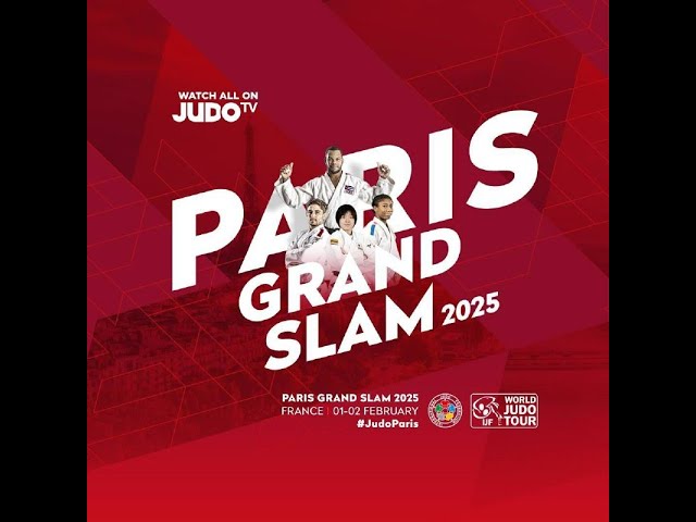 🔥 Paris Judo Grand Slam 2025 – LIVE Streaming | Day 2 🥋🎥