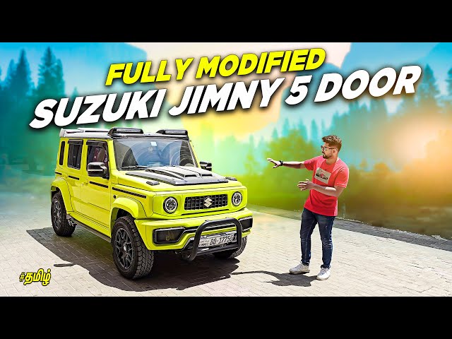 Suzuki Jimny 5 door Converted to G-Wagon | Suzuki jimny 5 door modified | Tamil | #suzukijimny