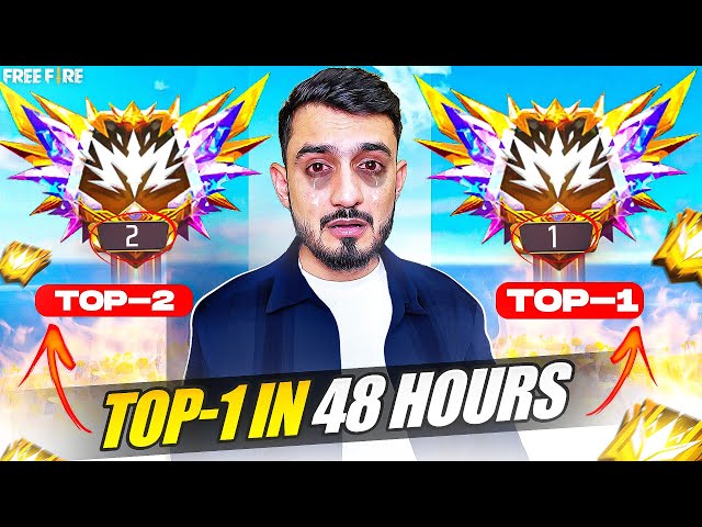 Playing 48 Hour Continue FreeFire For Region Top 1  और उसके बाद🤬😭 Hard Challenge Ep 12