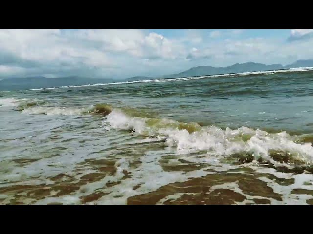 OCEAN WAVES Sounds for Sleeping HD| Sleep and Relaxation | Wales Beach I Sounds for Deep Sleeping