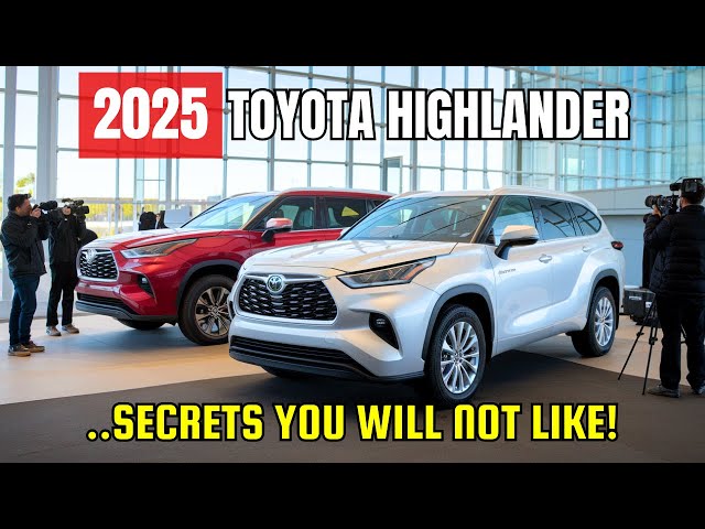 6 Shocking Reasons to Avoid the 2025 Toyota Highlander! Midsize SUV Review!