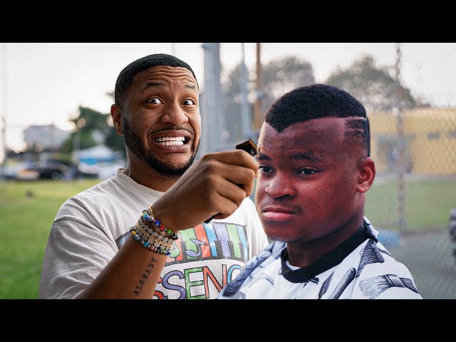 I Gave HAIRCUTS In The Hood (GONE WRONG!)