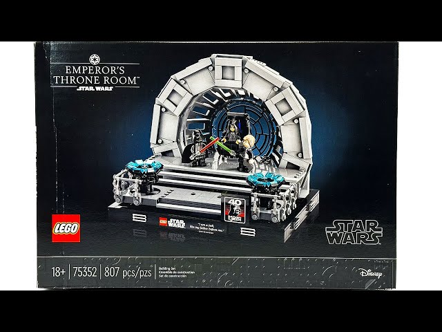 LEGO Star Wars Emperor's Throne Room Diorama (75352) Review!