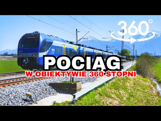 Train Passing Through a Forest – 360 Video with Insta360 X4 – Virtual Tours