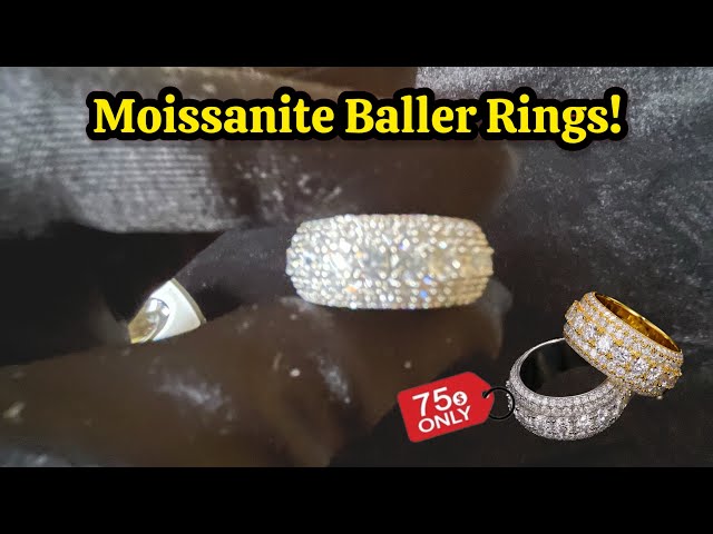 Moissanite Jewelry Review: Ballers on a Budget💎 (Moissanite Rings🥶)