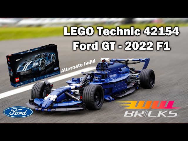 From Ford GT to F1 Racer: Build an Amazing Alternate Model with LEGO Technic 42154 #legotechnic