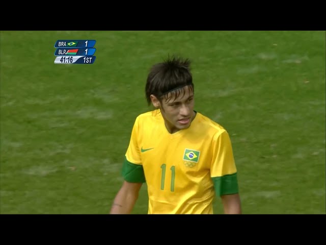 Neymar Jr Olympics  2012 🥈 Dribbling Skills, Goals, & Passes