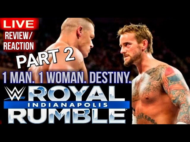 WWE Royal Rumble 2025 PART 2 | Men's Royal Rumble Featuring John Cena, Roman Reigns & CM Punk