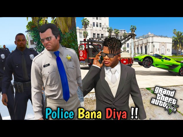 GTA 5: Dost Se Ki Ladai To Banayaa Bhai Ko Police Officers🤬💔Shinchan Ko Dhoka 😈Pss Gamer