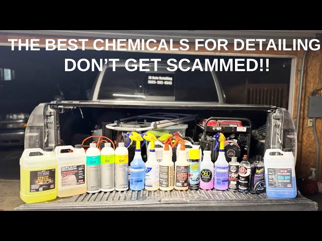 Breaking down the best detailing chemicals you can buy!