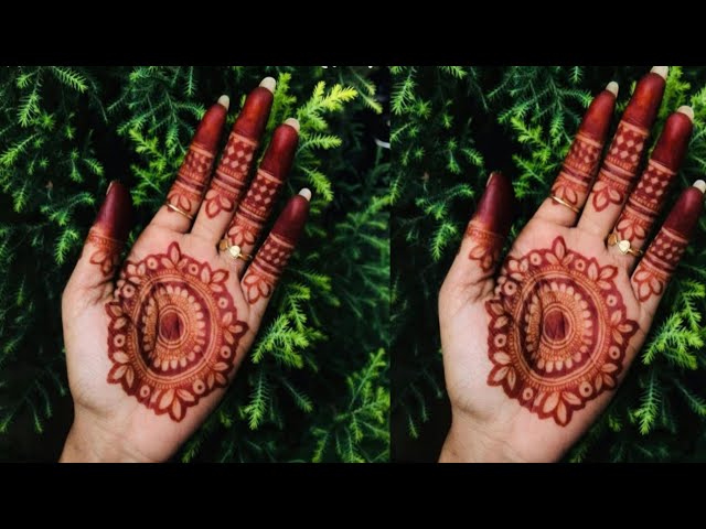 Very Easy Flower Mehendi Design😻 | Simple & Easy Flower Mehendi Design | Bridal Malika Mehendi