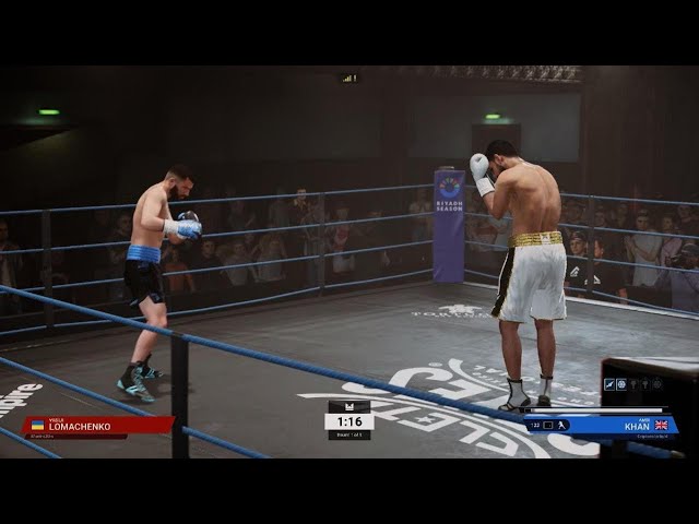 UNDISPUTED HOW TO CHIN CHECK SOME ONE IN A BOXING GAME''#ps5