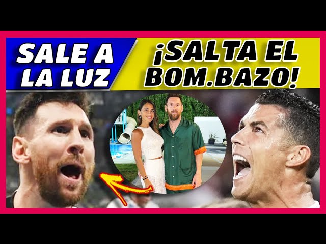 🔥¡𝘼𝙮 𝙈𝙖𝙙𝙧𝙚!🔥 𝘽𝙧𝙪𝙩𝙖𝙡 𝙉𝙤𝙩𝙞𝙘𝙞𝙖 𝙎𝙤𝙗𝙧𝙚 LEO MESSI Y CRISTIANO RONALDO 🔴 MESSI 𝙎𝙤𝙧𝙥𝙧𝙚𝙣𝙙𝙚 𝘼 𝙏𝙤𝙙𝙤𝙨 🟥