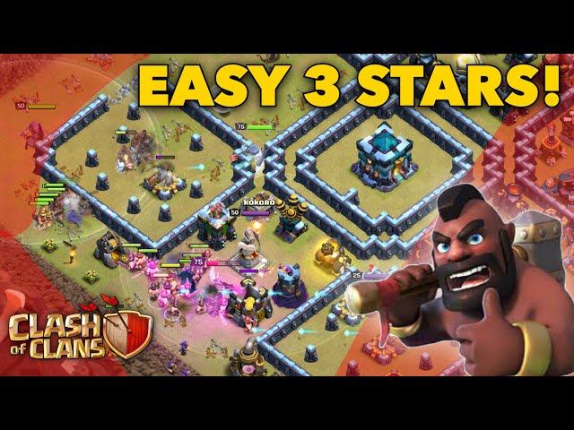 How to Beat Internet Bases - Attacks for Common TH13 Bases!