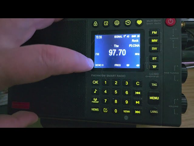 Choyong LC90 Smart Radio gets Firmware 4.7 with huge improvements RDS SSB Voice Search and more