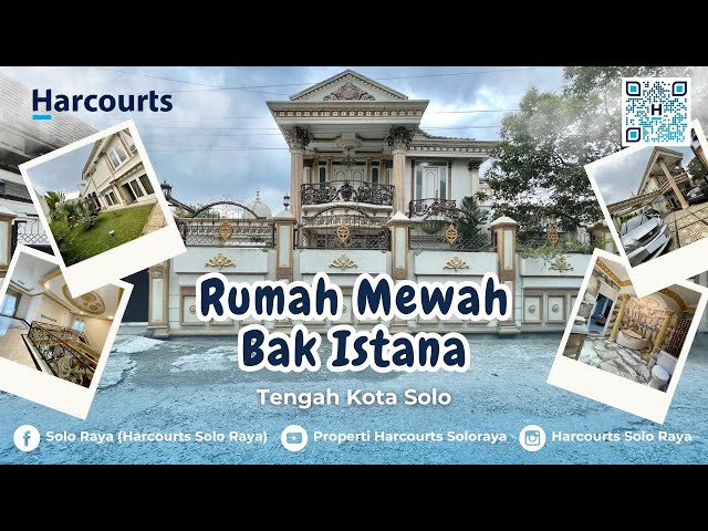 REVIEW JUAL RUMAH Mewah Bak Istana Tengah Kota Solo