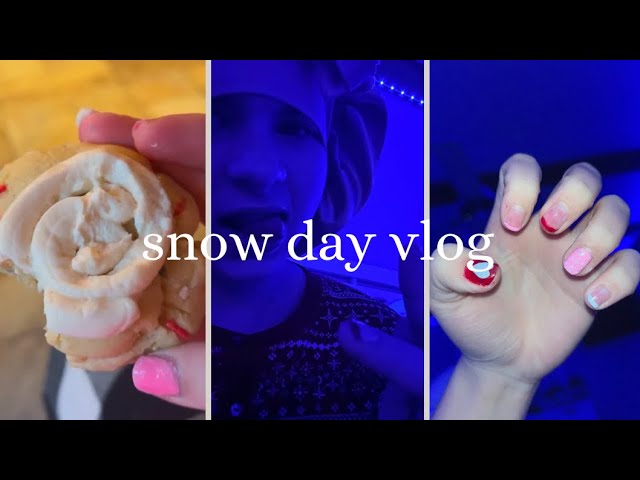 snow day vlog