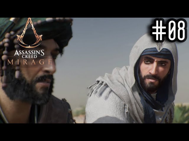 ASSASSINS CREED MIRAGE: FULL GAMEPLAY WALKTHROUGH  - PART 8 ( PS5) (4K) (NO COMMENTARY)