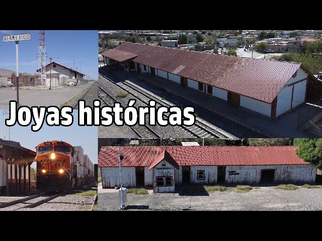 Trenes y Estaciones del ferrocarril de La Comarca Lagunera. Documental.