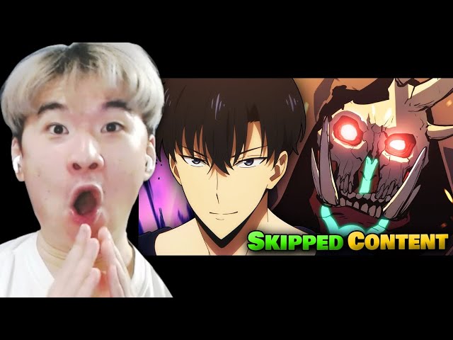 Solo Leveling Season 2 Ep 6 Cut Content Sung Jin Woo vs Kargalgan | Reacting to AniNews