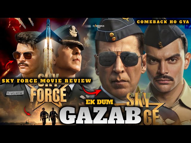 Appreciate This Movie🔥:Sky Force Movie Review|Sky Force Full Movie Review|Akshay Kumar|Maddock Films