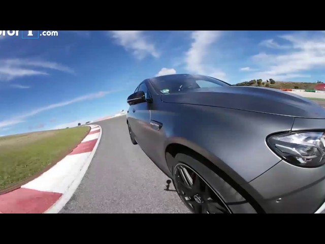 On Track in the 2018 Mercedes-AMG E63 S | 360 VR Video