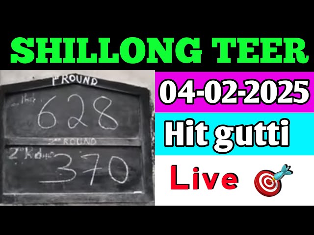 Shillong Teer Live 04-02-2025 | Khasi Hills Archery Sports Institute | Shillong Teer Target