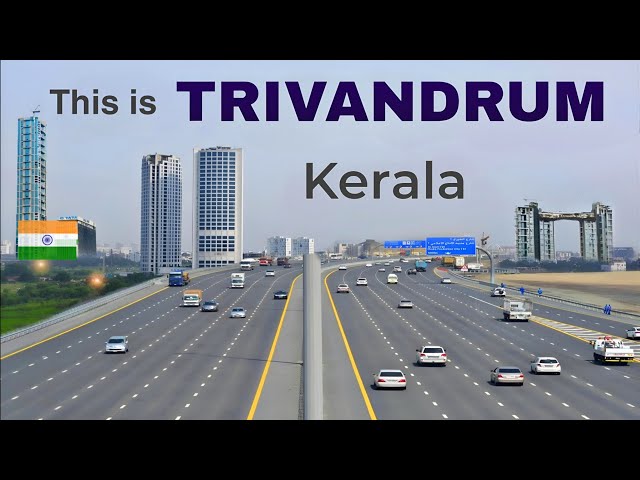 Thiruvananthapuram City | Capital of Kerala | Trivandrum city tour 2024 🌿🇮🇳