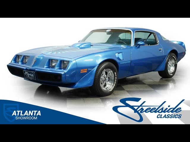 1980 Pontiac Firebird  8323-ATL for sale | Charlotte, Atlanta, Dallas, Tampa, Phoenix, Nashvill...