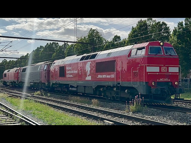 Transport of MZ 1439 to Norway and Mixed Trains in Kolding, Denmark