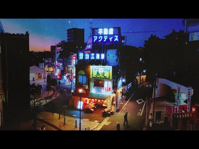 24/7 Chill Tokyo Nights - 東京都 24時間 カメラ smooth jazz | soft lofi radio | beautiful warm night views