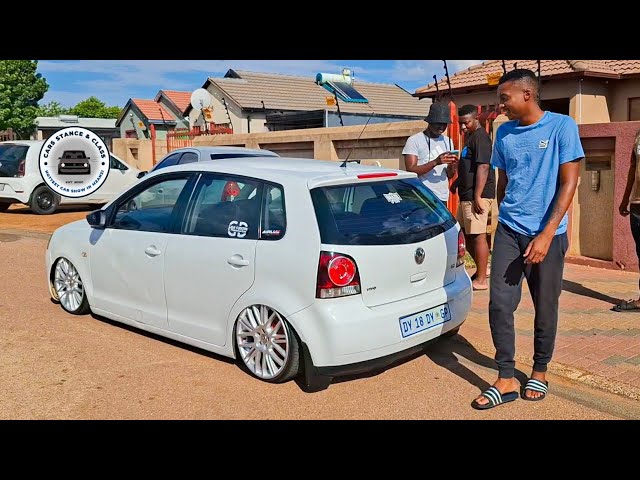 KATRA & NKUPI ASTONISHED 😲 BY TUMELO'S NEW RIMS 🥹💓 BY FAR MY BEST LOOK 🙏 PRINCE VR6 JETTA BUILD ❤️