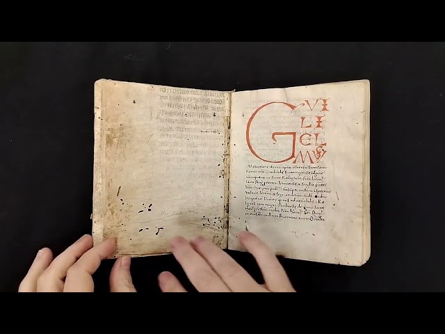 Penn Library's Ms. Codex 736 - Venetian Capitulary. (Video Orientation)