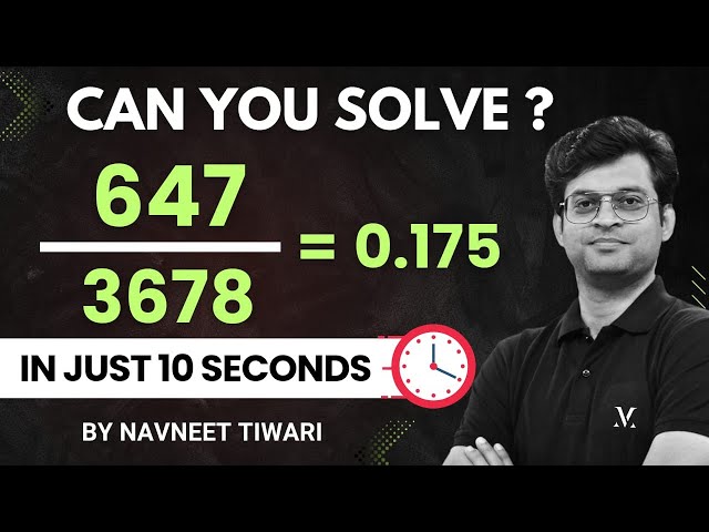 Division trick | Calculation technique | Viral Maths | By Navneet Sir