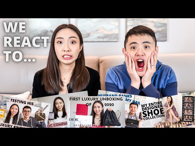 ROASTING & REACTING TO OUR OLD VIDEOS!!!