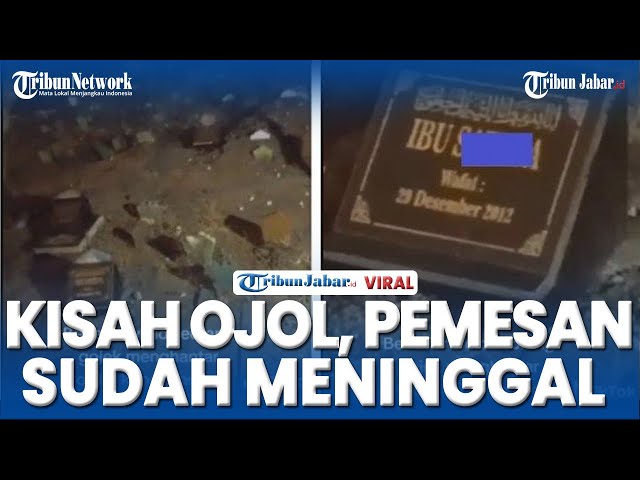 VIRAL HOROR, Kisah Driver Ojol Dapat Orderan Mistis dari Pemesan yang Sudah Meninggal pada 2012