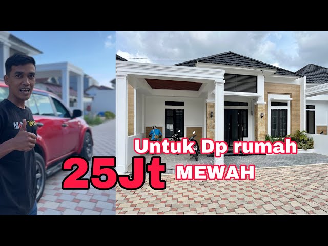 Cluster  Rumah Ganteng dekat SUBRANTAS  dp 25jt